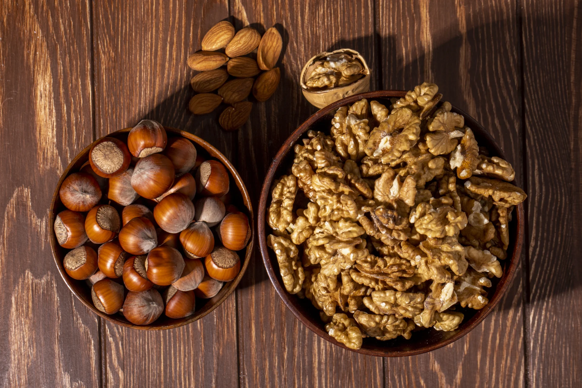 Nueces y avellanas