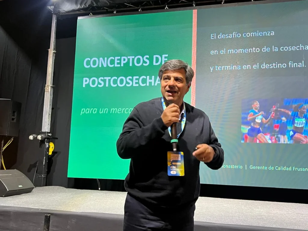 José Monasterio, gerente de calidad y postcosecha de Frusan .