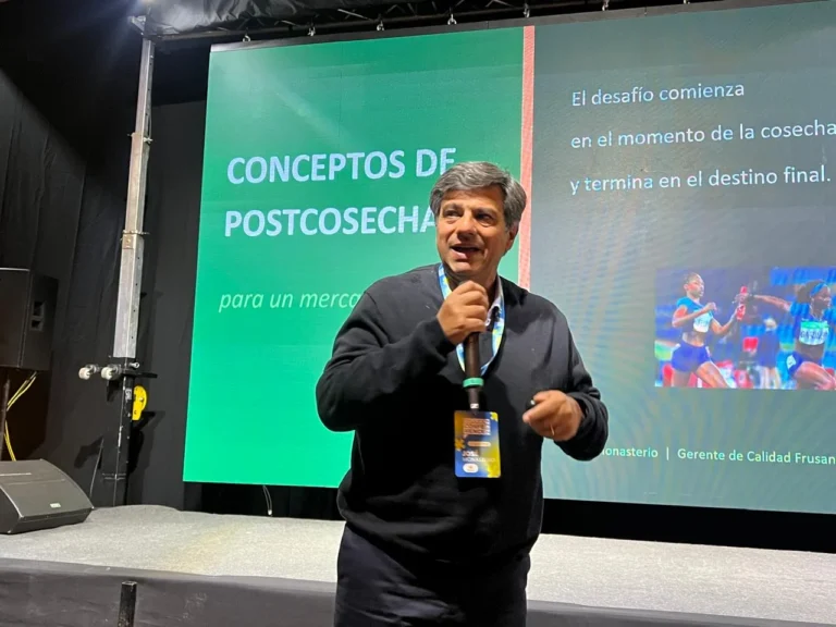 José Monasterio, gerente de calidad y postcosecha de Frusan .