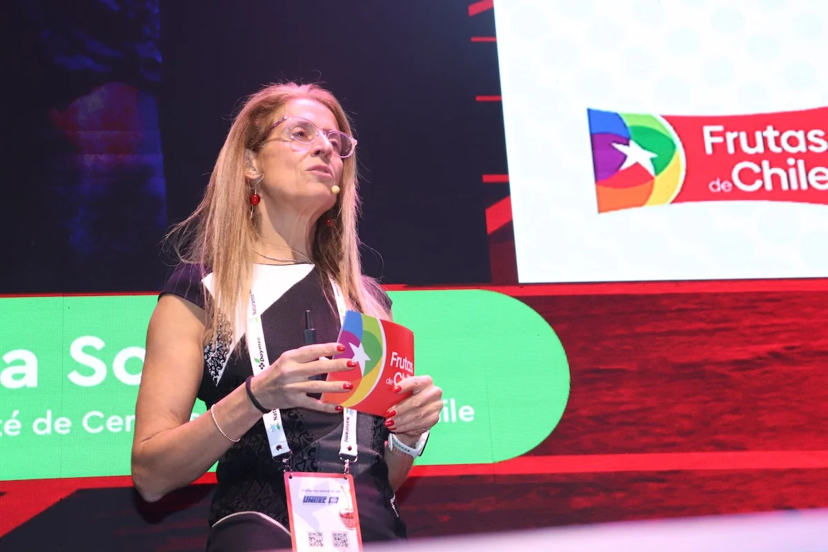 Claudia Soler, directora ejecutiva del Comité de Cerezas de Frutas de Chile.