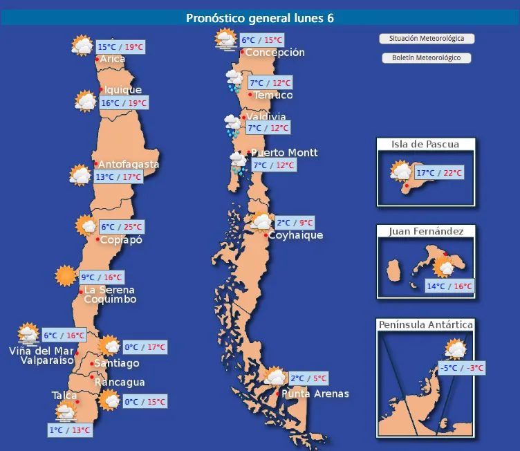 PronósticoLunes06junio2016