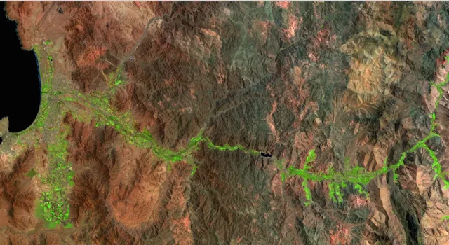 Landsat valle elqui